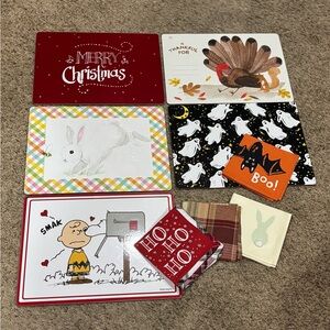 Pottery Barn Kids Cork Placemat Set w/napkin